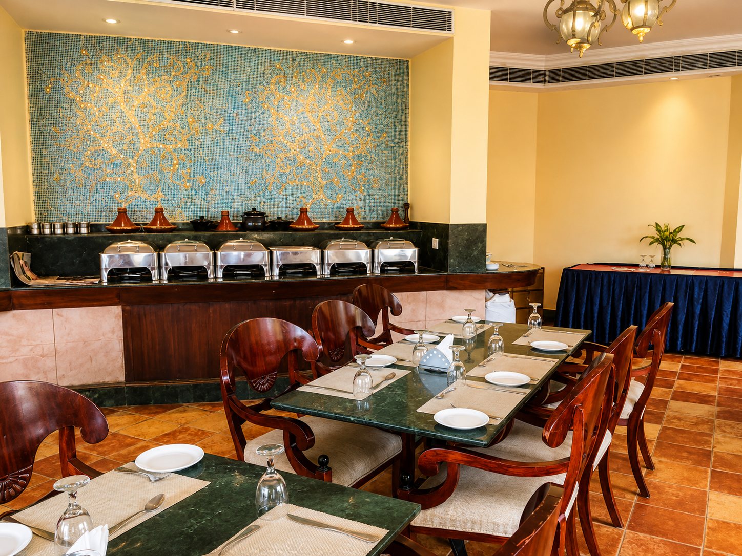 OUDICHI, the all-day poolside restaurant at The Hans Coco Palms, Puri