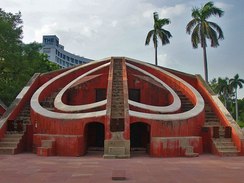 The Jantar Mantar observatory, New Delhi